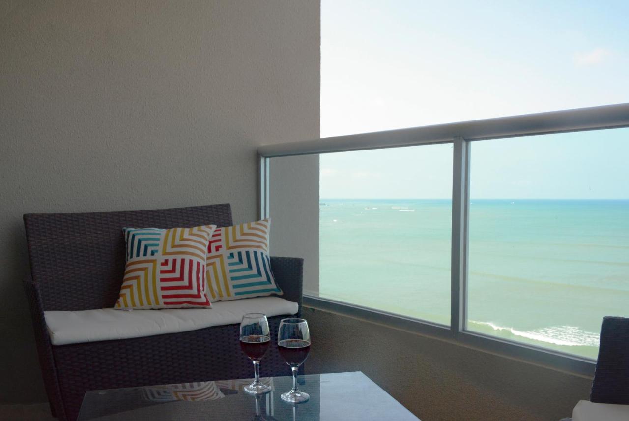 شقة Lindo Departamento Al Pie De Playa Edificio Torre Oceanica ساليناس المظهر الخارجي الصورة