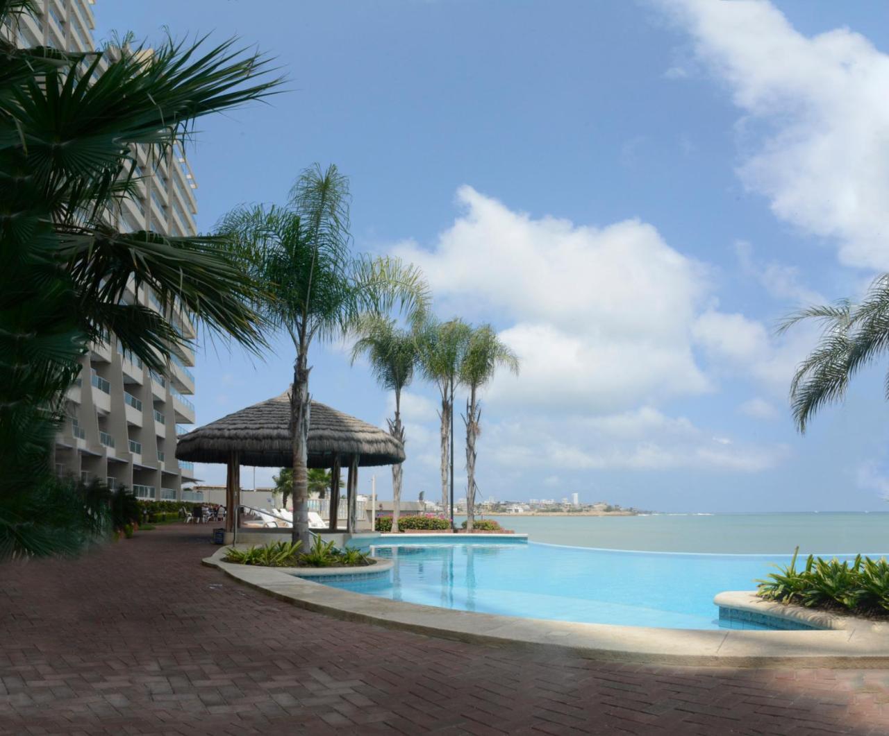 شقة Lindo Departamento Al Pie De Playa Edificio Torre Oceanica ساليناس المظهر الخارجي الصورة